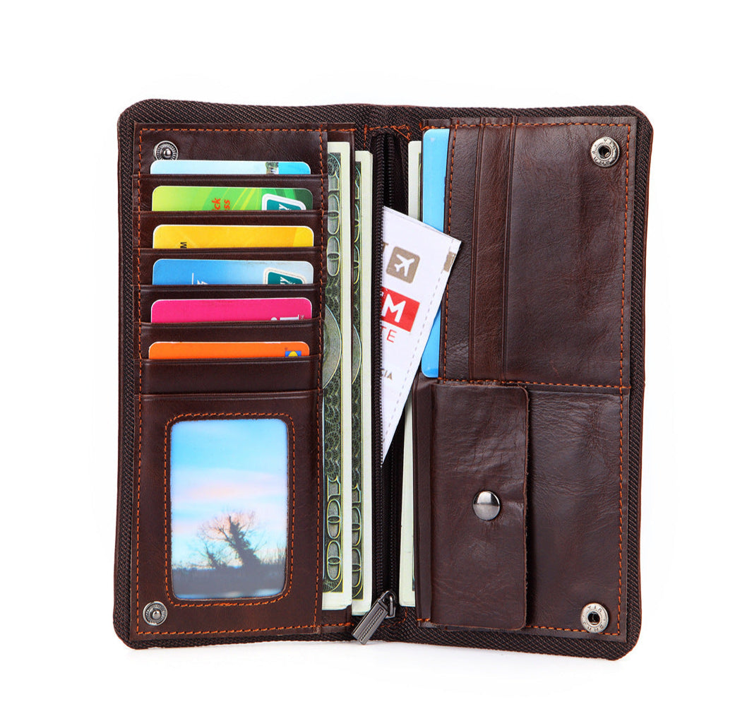 Monza 826 Hakiki Deri Büyük Erkek Cüzdanı