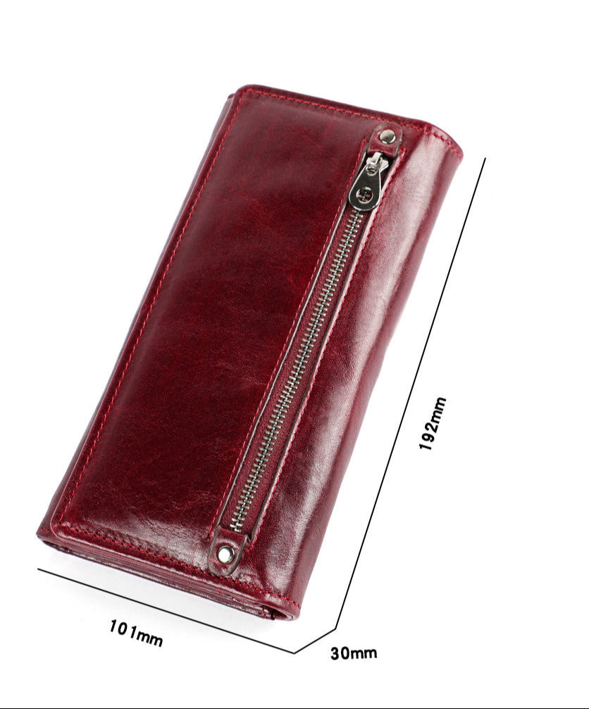 Vero 505 Hakiki Deri Kadın Cüzdanı