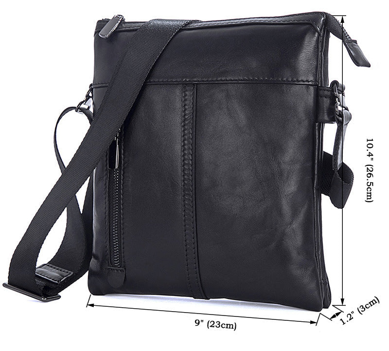 Monza 412 Hakiki Deri Erkek Omuz Çantası