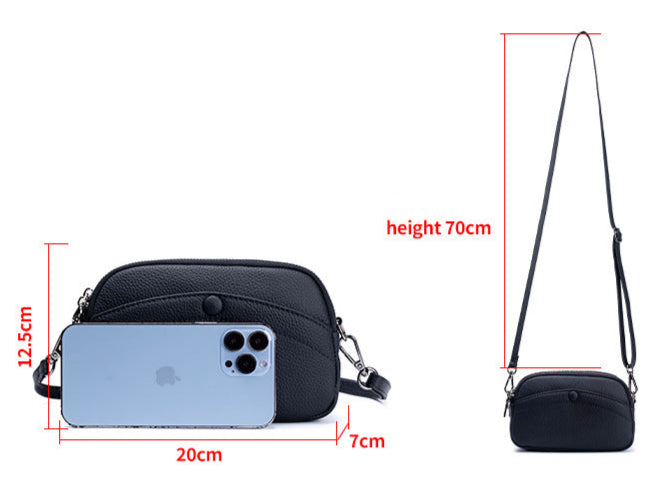 Vero 205 Hakiki Deri Kadın Omuz Çantası