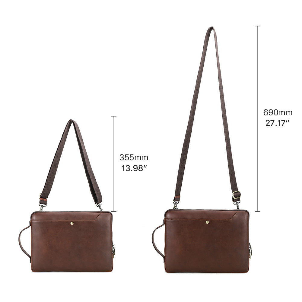 Monza 501 Hakiki Deri Macbook Portföy Çantası