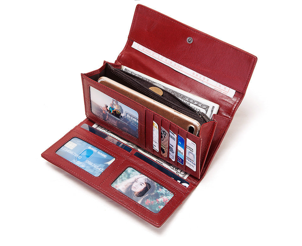 Vero 520 Hakiki Deri Kadın Cüzdanı