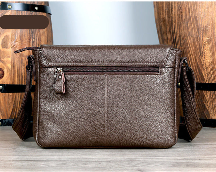 Monza 502 Hakiki Deri Postacı Çantası