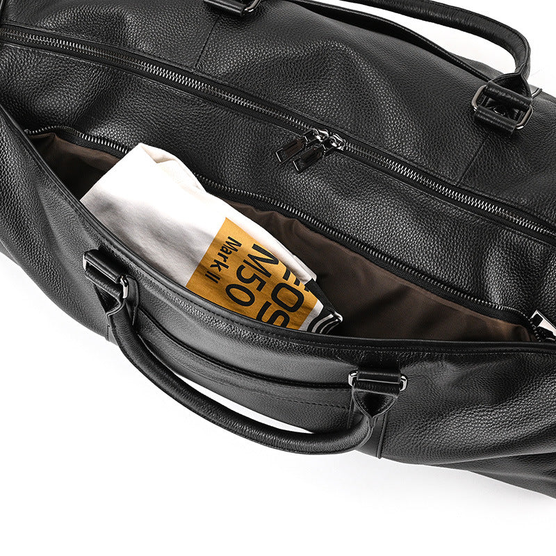 Monza 704 Hakiki Deri Seyahat Çantası
