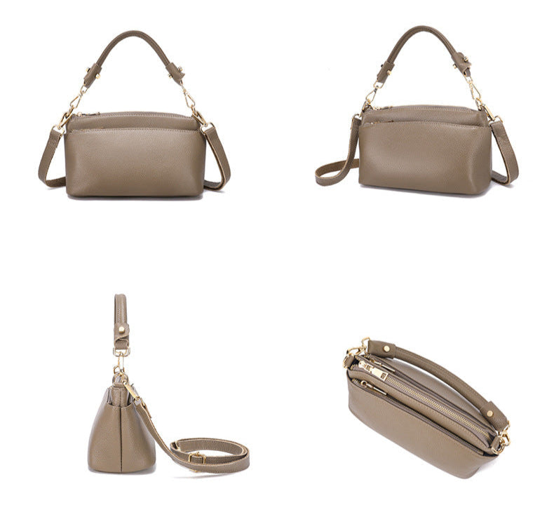 Vero 207 Hakiki Deri Kadın Omuz Çantası