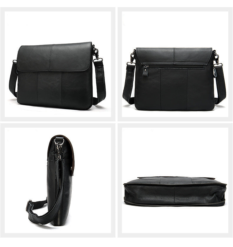 Monza 503 Hakiki Deri Postacı Çantası