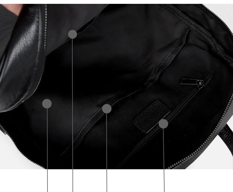 Monza 307 Hakiki Deri Erkek Sırt Çantası