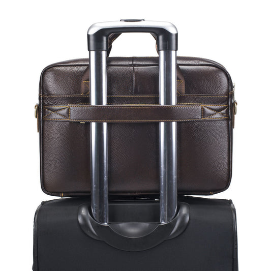 Monza 016 Erkek Hakiki Deri Evrak Çantası